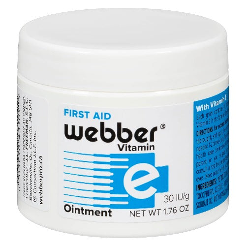 Webber First Aid Ointment with 100% Pure Vitamin E