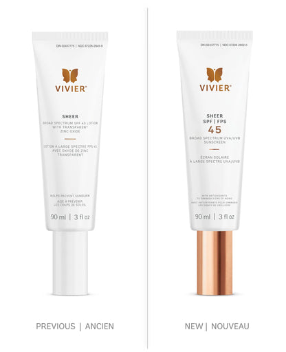 Vivier SHEER SPF 45